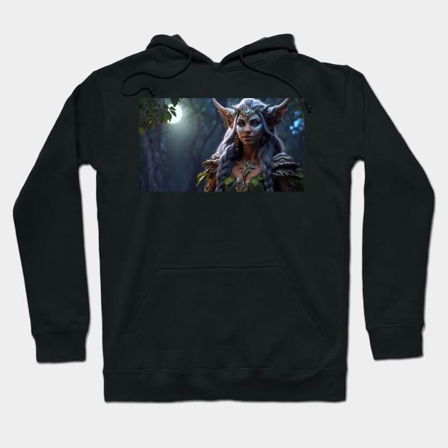 Night elf druid Hoodie by TheMadSwede